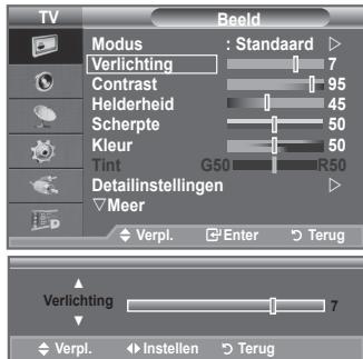 SAMSUNG LE40A656A1F - De TV heeft verschillende instellungen waarmee u de beeldkwaliteit=kunt regelen. - 1