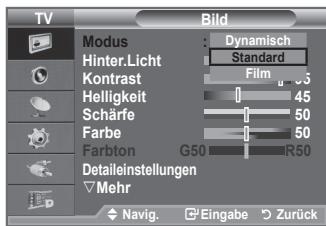 SAMSUNG LE40A656A1F - Sie können den Bildstandard auswahlen, der für ihre Sehwogohnheiten am besten geeignet ist. - 2