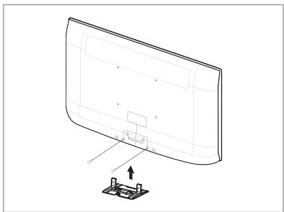 SAMSUNG LE40A656A1F - Installation du support mural - 1