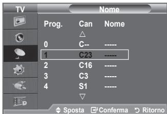 SAMSUNG LE40A656A1F - Asseg Nazionale di nomi ai canali - 2