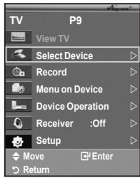 SAMSUNG LE40A656A1F - Scanning and Switching between Anynet+ Devices - 1