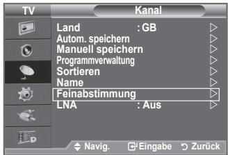 SAMSUNG LE40A656A1F - Senderfeinabstimmung durchfuhren - 1