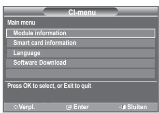 SAMSUNG LE40A656A1F - Hiermee kunt u het CAM-menu selecteren. - 1