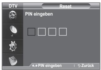 SAMSUNG LE40A656A1F - Sie können alle gespeicherten Werte wieder auf die Ausgangswerte zurücksetzen. - 1