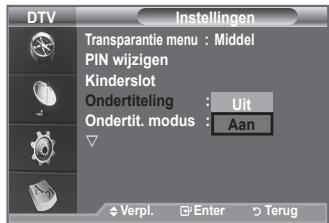 SAMSUNG LE40A656A1F - De ondterteling instellen - 1