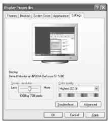 SAMSUNG LE40A656A1F - Software configureren (gebaseerd op Windows XP) - 1