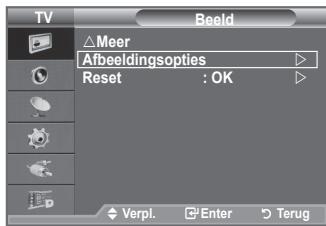 SAMSUNG LE40A656A1F - De optie Beeld configureren - 1