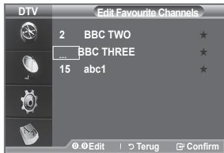 SAMSUNG LE40A656A1F - U knot deze functie wanner u een of meer voorkeurkanalen hebt geselecteerd. - 7
