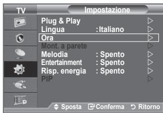 SAMSUNG LE40A656A1F - Impostazione del timer di spegnimento - 1