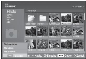 SAMSUNG LE40A656A1F - Liste: - 1