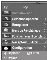 SAMSUNG LE40A656A1F - Écoute via un récepteur - 1