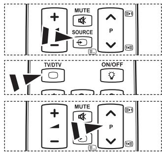 SAMSUNG LE40A656A1F - Sie können zwischen den an den Eingangsbuchsen des Fernsehgerats angeschlossenen externen Quellen auswahlen. - 2