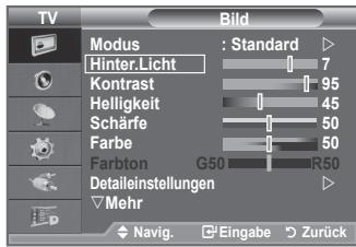 SAMSUNG LE40A656A1F - Das Gerät verfügbar über mehrere Einstellmöglichkeiten für die Bildqualität. - 1