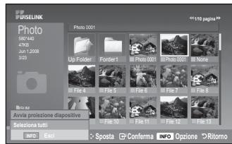 SAMSUNG LE40A656A1F - Visualizzazione di una presentazione - 1