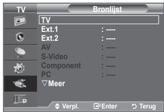 SAMSUNG LE40A656A1F - De bron selecteren - 2