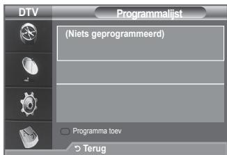 SAMSUNG LE40A656A1F - De lijst met geplande programmá's - 1