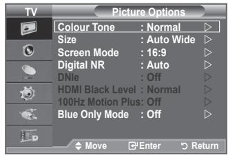 SAMSUNG LE40A656A1F - Configuring Picture Option - 2