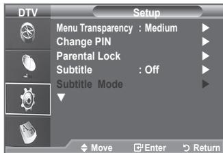 SAMSUNG LE40A656A1F - Language - 4