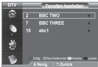 SAMSUNG LE40A656A1F - Sie können diese Funktion verwenden, nachdem Sie einen oder mehrere bevorzugte Kanäle ausgewählt haben. - 1