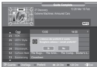 SAMSUNG LE40A656A1F - Impostazione della guida Predefinita - 6