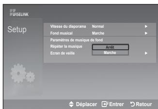 SAMSUNG LE40A656A1F - Répéter la musique - 1