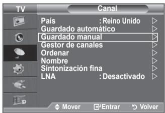 SAMSUNG LE40A656A1F - Memorización automatica de canales - 1