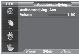 SAMSUNG LE40A656A1F - De geluidsbeschrijving selecteren - 3
