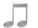 SAMSUNG LE40A656A1F - Music function information icon - 8
