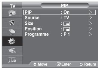 SAMSUNG LE40A656A1F - Viewing the Picture In Picture (PIP) - 2