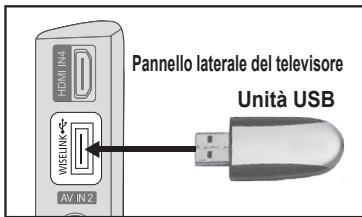 SAMSUNG LE40A656A1F - Utilizzo della funzione WISELINK - 1