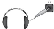 SAMSUNG LE40F86B - Ligar auscultadores - 1