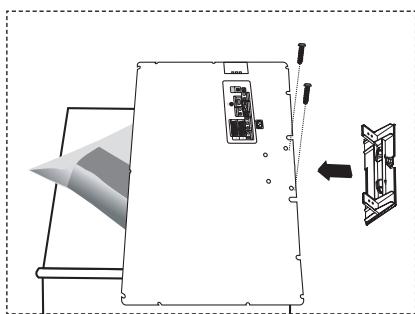 SAMSUNG LE40F86B - Installazione del Kit di montaggio a parete - 1