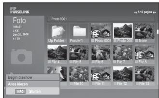 USELINK Foto 106-41 2 KB Oct 20, 2006 4 / 25 Photo 0001 Up Folder Forder 1 Photo 0001 Photo 0001 Noise File 4 File 5 File 6 File 7 File 8 Begin diashow Alive kielen INFO Shuten