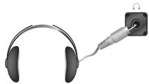 SAMSUNG LE40F86B - Collegamento delle cuffie - 1