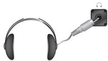 SAMSUNG LE40F86B - Branchement du casque - 1