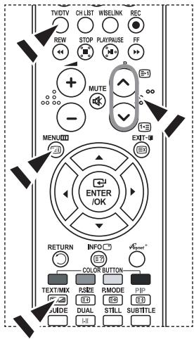 TVIDTV CH LIST WSELINK REC REW STOP PLAYMUSE FF + MUTE - MENU ENTER/OK EXIT RETURN INFO □ COLOR BUTTON TEXT/MK SSEE RMODE PIP UIDE DUAL STILL SUBTITLE L/I