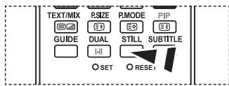 TEXT/MIX P.SIZE P.MODE PIP GUIDE DUAL STILL SUBTITLE HI SET RESET