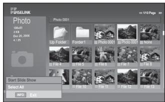 USELINK Photo 10x81 2.4x Dec 20, 2006 4 / 25 Photo 0001 Up Folder Folder1 Photo 0001 Photo 0001 Noise File 4 File 5 File 6 File 7 File 8 Start Slide Show Select All Add Add