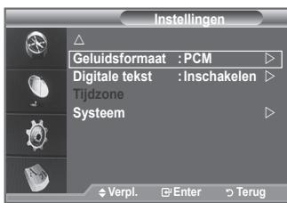 SAMSUNG LE40F86BD - Het geluidsformaat selecteren - 1