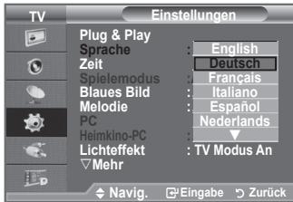 SAMSUNG LE40F86BD - Sprache auswahlen - 2