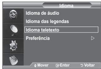 SAMSUNG LE40F86BD - Selección o idioma preferido (legendas,录音 ou teletexto) - 3