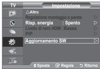 SAMSUNG LE40F86BD - Aggiornamento del software - 2