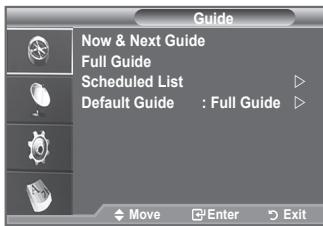 SAMSUNG LE40F86BD - Previewing the DTV Menu System - 2