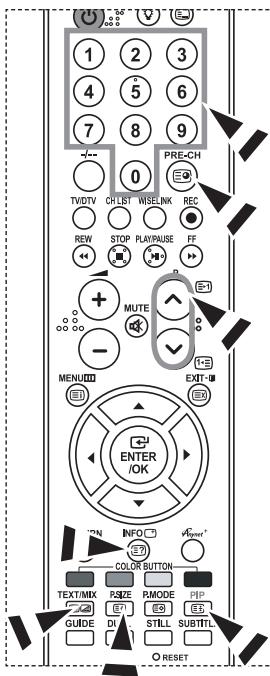 SAMSUNG LE40F86BD - Specifieke teletekstpagea selecteren - 1