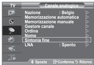 SAMSUNG LE40F86BD - Sintonia fine dei canali - 1