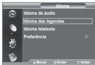 SAMSUNG LE40F86BD - Selección o idioma preferido (legendas,录音 ou teletexto) - 2