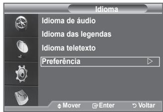 SAMSUNG LE40F86BD - Selección o idioma preferido (legendas,录音 ou teletexto) - 4