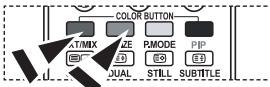 SAMSUNG LE40F86BD - Utilisation de fastext pour sélectionner une page télétexte - 2