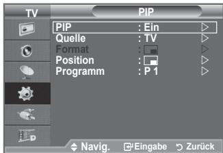 SAMSUNG LE40F86BD - Bild-in-Bild-Funktion (PIP) verwenden - 2