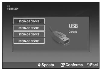 SAMSUNG LE40F86BD - Utilizzo del menu WISELINK - 2